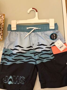 Jaws Swim Trunks Size xs Boy